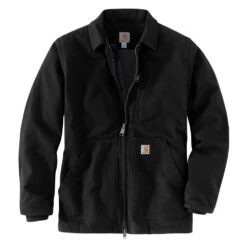 Men's Carhartt Washed Duck Sherpa-Lined Coat