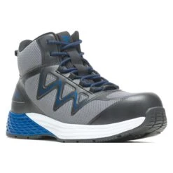 Men's Bates Rush Mid Work Composite Toe Boots -LaCrosse Store 0 650 bates rush mid work composite toe boots gray