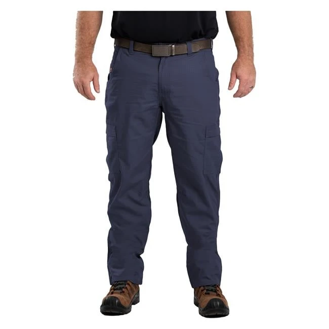 Men's Berne Workwear Flame Resistant Ripstop Cargo Pants 1 Men's Berne Workwear Flame Resistant Ripstop Cargo Pants