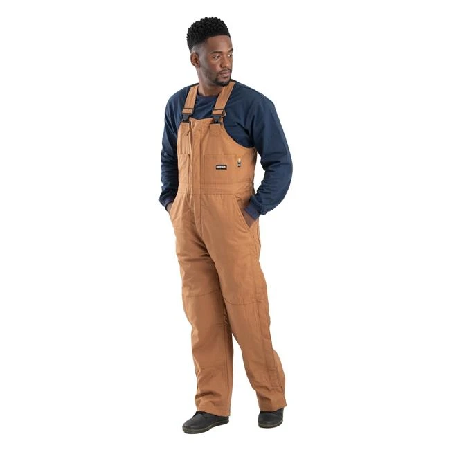 Men's Berne Workwear FR Deluxe Bib Overalls 4 Men's Berne Workwear FR Deluxe Bib Overalls - Image 4