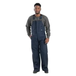 Men's Berne Workwear Heritage Twill Insulated Bib Overalls
