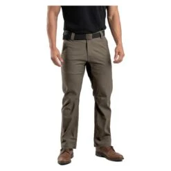 Men's Berne Workwear Highland Flex Ripstop Straight Leg Pants -LaCrosse Store 0 650 berne workwear highland flex ripstop straight leg pants putty