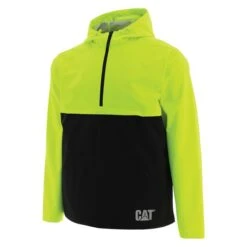 Men's CAT Trade Packable Anorak -LaCrosse Store 0 650 cat trade packable anorak hi vis yellow