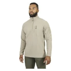 Men's Mission Made Quarter Zip Fleece Pullover 36 Men's Mission Made Quarter Zip Fleece Pullover -LaCrosse Store 0 650 mission made quarter zip fleece pullover khaki