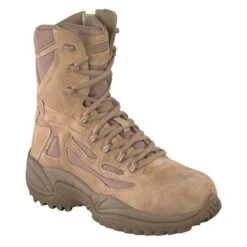 Women's Reebok 8" Rapid Response RB Composite Toe Side-Zip Boots -LaCrosse Store 0 650 reebok 8 rapid response rb composite toe side zip desert tan2
