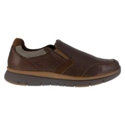 Men's Rockport Primetime Casuals Work Slip-On Steel Toe -LaCrosse Store 0 650 rockport primetime casuals work slip on steel toe brown