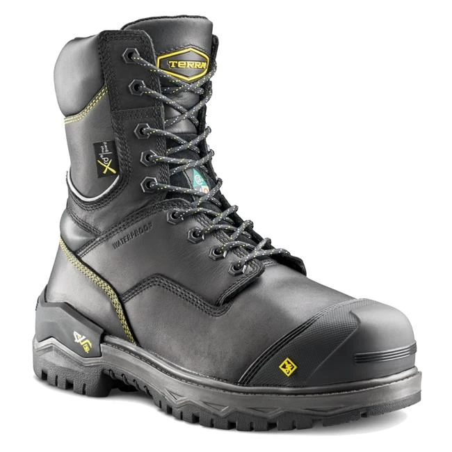 Men's Terra 8" Gantry IMG Composite Toe Waterproof Boots 1 Men's Terra 8" Gantry IMG Composite Toe Waterproof Boots