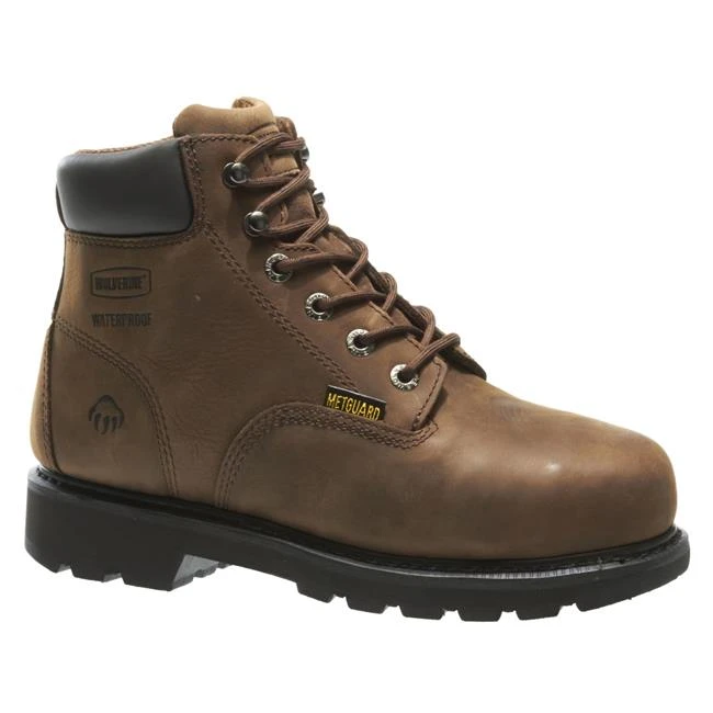 Men's Wolverine 6" McKay Steel Toe Waterproof Boots 1 Men's Wolverine 6" McKay Steel Toe Waterproof Boots