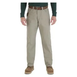 Men's Wrangler Riggs Relaxed Fit Ripstop Carpenter Jeans -LaCrosse Store 0 650 wrangler riggs relaxed fit ripstop carpenter jeans dark khaki