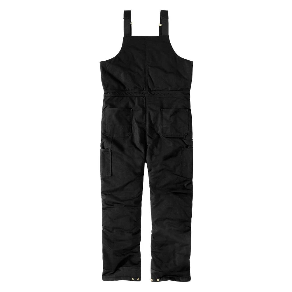 Men's Carhartt Loose Fit Duck Insulated Bib Overalls 2 Men's Carhartt Loose Fit Duck Insulated Bib Overalls - Image 2