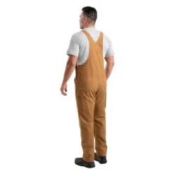 Men's Berne Workwear Highland Flex Unlined Duck Bib Overalls -LaCrosse Store 1 650 berne workwear highland flex unlined duck bib overalls brown duck
