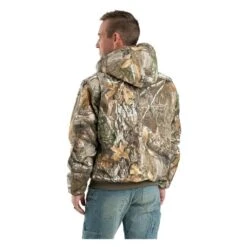 Men's Berne Workwear Original Hooded Jacket -LaCrosse Store 1 650 berne workwear original hooded jacket realtree edge