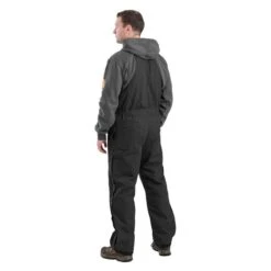 Men's Berne Workwear Original Washed Insulated Bib Overalls -LaCrosse Store 1 650 berne workwear original washed insulated bib overalls black