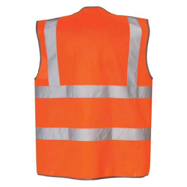 Men's CAT Hi-Vis Zip Vest 4 Men's CAT Hi-Vis Zip Vest - Image 4