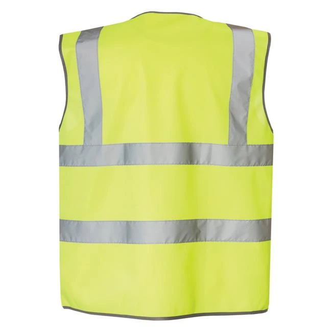 Men's CAT Hi-Vis Zip Vest 2 Men's CAT Hi-Vis Zip Vest - Image 2