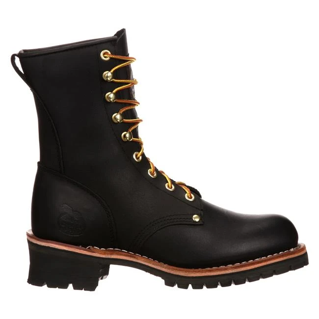 Men's Georgia 8" Logger Boots 2 Men's Georgia 8" Logger Boots - Image 2