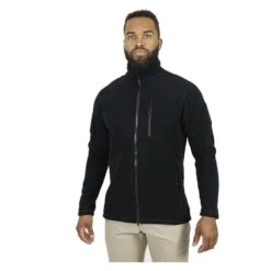 Men's Mission Made Full Zip Fleece Jacket -LaCrosse Store 1 650 mission made full zip fleece jacket black