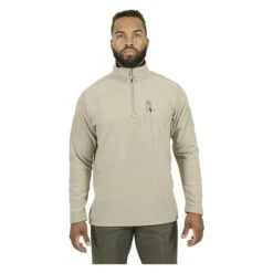 Men's Mission Made Quarter Zip Fleece Pullover 37 Men's Mission Made Quarter Zip Fleece Pullover -LaCrosse Store 1 650 mission made quarter zip fleece pullover khaki