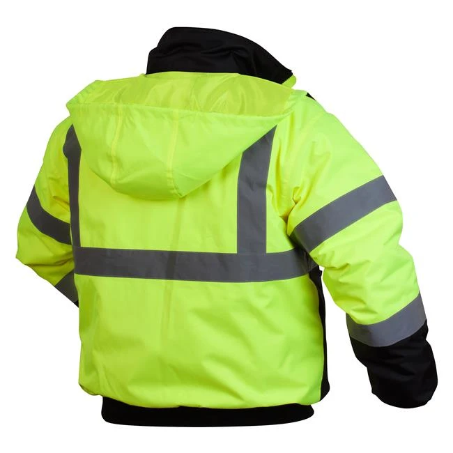 Men's Pyramex Hi-Vis Bomber Jacket 2 Men's Pyramex Hi-Vis Bomber Jacket - Image 2