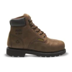 Men's Wolverine 6" McKay Steel Toe Waterproof Boots 12 Men's Wolverine 6" McKay Steel Toe Waterproof Boots -LaCrosse Store 1 650 wolverine 6 mckay steel toe waterproof brown