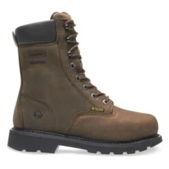 Men's Wolverine 8" McKay Steel Toe Waterproof Boots -LaCrosse Store 1 650 wolverine 8 mckay steel toe waterproof brown