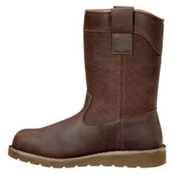 Men's Carhartt 10" Wellington Wedge Steel Toe Waterproof Boots 26 Men's Carhartt 10" Wellington Wedge Steel Toe Waterproof Boots -LaCrosse Store 2 1001 carhartt 10 wellington wedge steel toe waterproof boots dark brown nicotine