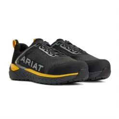 Men's Ariat Outpace SD Composite Toe -LaCrosse Store 2 650 ariat outpace sd composite toe charcoal blazing yellow