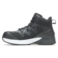 Women's Bates Rush Mid Work Composite Toe Boots -LaCrosse Store 2 650 bates rush mid work composite toe boots black2