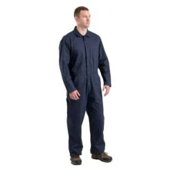 Men's Berne Workwear Highland Flex Cotton Unlined Coveralls 5 Men's Berne Workwear Highland Flex Cotton Unlined Coveralls -LaCrosse Store 2 650 berne workwear highland flex cotton unlined coveralls navy