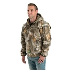 Men's Berne Workwear Original Hooded Jacket -LaCrosse Store 2 650 berne workwear original hooded jacket realtree edge