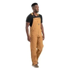 Men's Berne Workwear Heritage Unlined Duck Bib Overalls -LaCrosse Store 2 650 berne workwear original unlined duck bib overalls brown duck