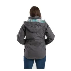 Women's Berne Workwear Washed Barn Coat - Quilted Flannel Lined -LaCrosse Store 2 650 berne workwear washed barn coat quilted flannel lined titanium