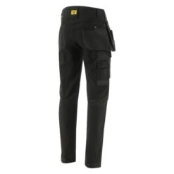 Men's CAT Advanced Stretch Trademark Pants -LaCrosse Store 2 650 cat advanced stretch trademark pants black