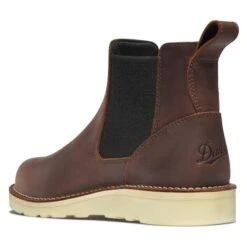 Men's Danner 6" Bull Run Chelsea Wedge Steel Toe Boots -LaCrosse Store 2 650 danner 6 bull run chelsea wedge steel toe boots brown