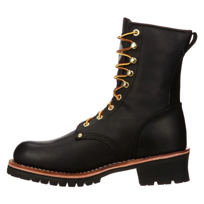 Men's Georgia 8" Logger Boots 3 Men's Georgia 8" Logger Boots - Image 3