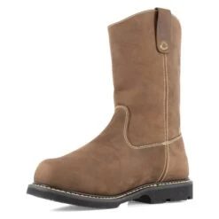 Men's Iron Age 11" Groundbreaker Pull-On Internal Met Guard Boots -LaCrosse Store 2 650 iron age 11 groundbreaker pull on internal met guard boots brown