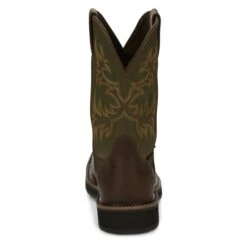 Men's Justin Original Work Boots 11" Keavan Met Guard Steel Toe Waterproof 10 Men's Justin Original Work Boots 11" Keavan Met Guard Steel Toe Waterproof -LaCrosse Store 2 650 justin original work boots 11 keavan met guard steel toe waterproof dark brown mossy green