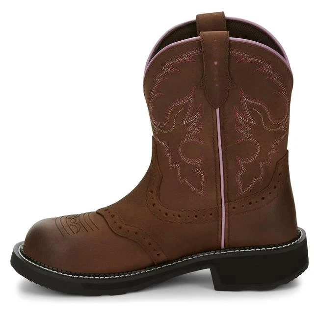 Women's Justin Original Work Boots 8" Wanette Steel Toe 3 Women's Justin Original Work Boots 8" Wanette Steel Toe - Image 3