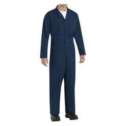 Men's Red Kap Twill Action-Back Coveralls 18 Men's Red Kap Twill Action-Back Coveralls -LaCrosse Store 2 650 red kap twill action back coveralls navy