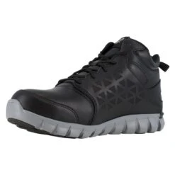 Men's Reebok Sublite Cushion Work Mid Alloy Toe Met Guard Boots 7 Men's Reebok Sublite Cushion Work Mid Alloy Toe Met Guard Boots -LaCrosse Store 2 650 reebok sublite cushion work mid alloy toe met guard black