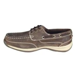 Women's Rockport Works Sailing Club Boat Shoe Steel Toe -LaCrosse Store 2 650 rockport works sailing club boat shoe steel toe brown2