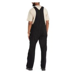 Men's Wolverine Sawmill Duck Bib Overalls -LaCrosse Store 2 650 wolverine sawmill duck bib overalls black