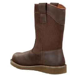 Men's Carhartt 10" Wellington Wedge Steel Toe Waterproof Boots 27 Men's Carhartt 10" Wellington Wedge Steel Toe Waterproof Boots -LaCrosse Store 3 1001 carhartt 10 wellington wedge steel toe waterproof boots dark brown nicotine