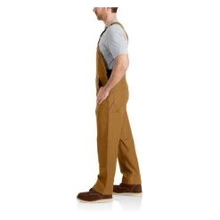 Men's Carhartt R01 Duck Bib Overalls -LaCrosse Store 3 1001 carhartt r01 duck bib overalls carhartt brown
