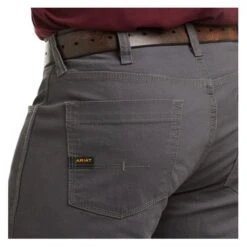 Men's Ariat Rebar M4 Relaxed DuraStretch Made Tough Stackable Straight Leg Pants -LaCrosse Store 3 650 ariat rebar m4 relaxed durastretch made tough stackable straight leg pants rebar gray