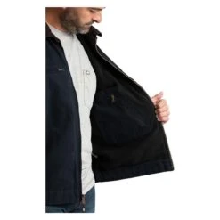 Men's Berne Workwear Original Washed Gasoline Jacket -LaCrosse Store 3 650 berne workwear original washed gasoline jacket midnight