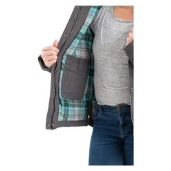 Women's Berne Workwear Washed Barn Coat - Quilted Flannel Lined -LaCrosse Store 3 650 berne workwear washed barn coat quilted flannel lined titanium