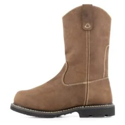 Men's Iron Age 11" Groundbreaker Pull-On Internal Met Guard Boots -LaCrosse Store 3 650 iron age 11 groundbreaker pull on internal met guard boots brown