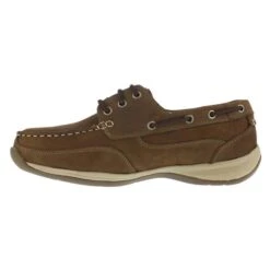 Men's Rockport Works Sailing Club Boat Shoe Steel Toe -LaCrosse Store 3 650 rockport works sailing club boat shoe steel toe brown1