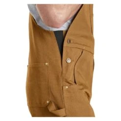 Men's Carhartt R01 Duck Bib Overalls -LaCrosse Store 4 1001 carhartt r01 duck bib overalls carhartt brown